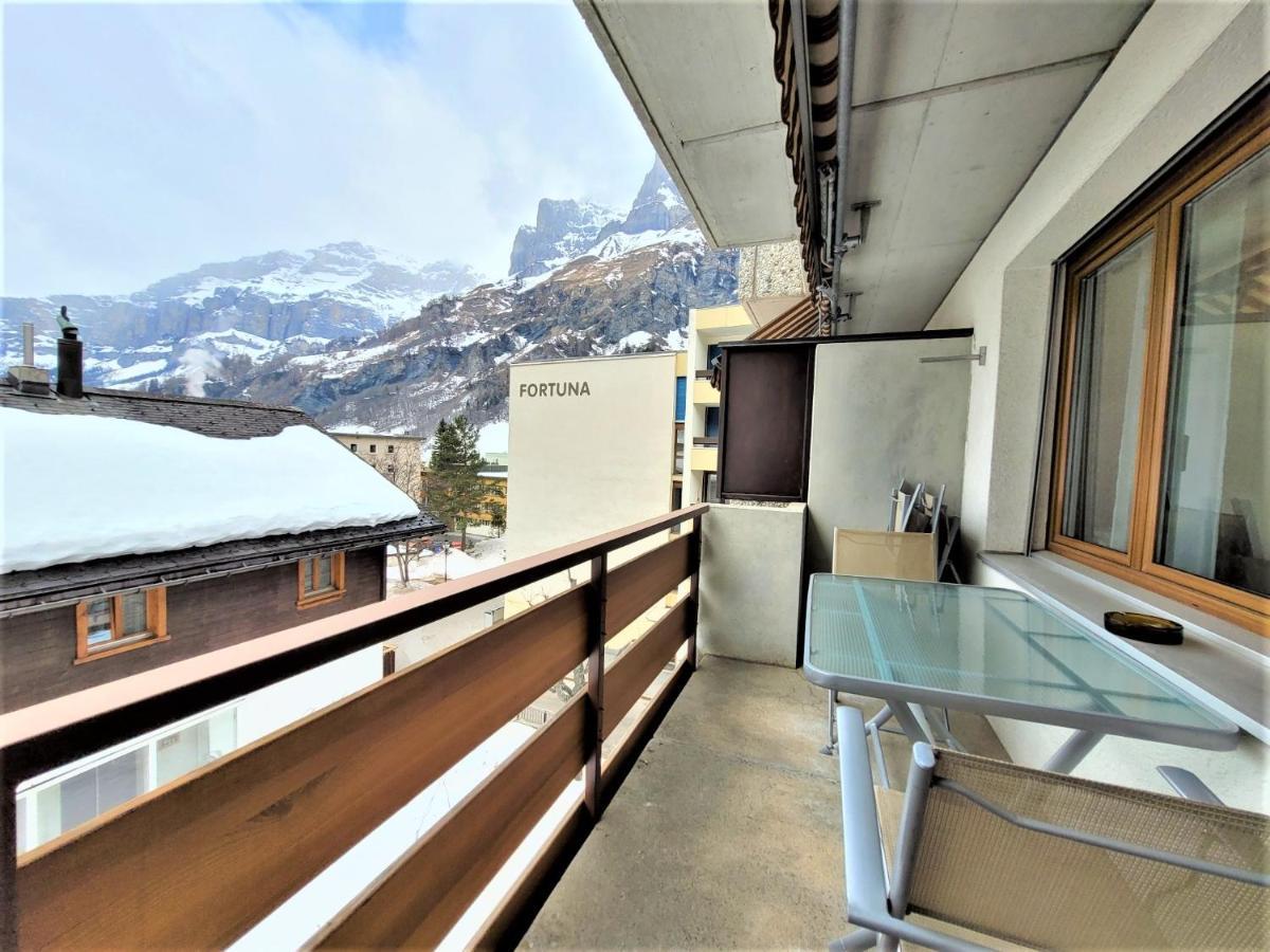 NC Leuca Appartement Leukerbad Buitenkant foto