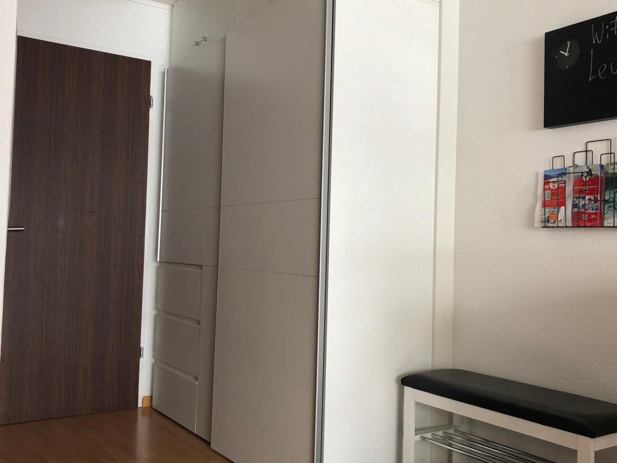 NC Leuca Appartement Leukerbad Buitenkant foto