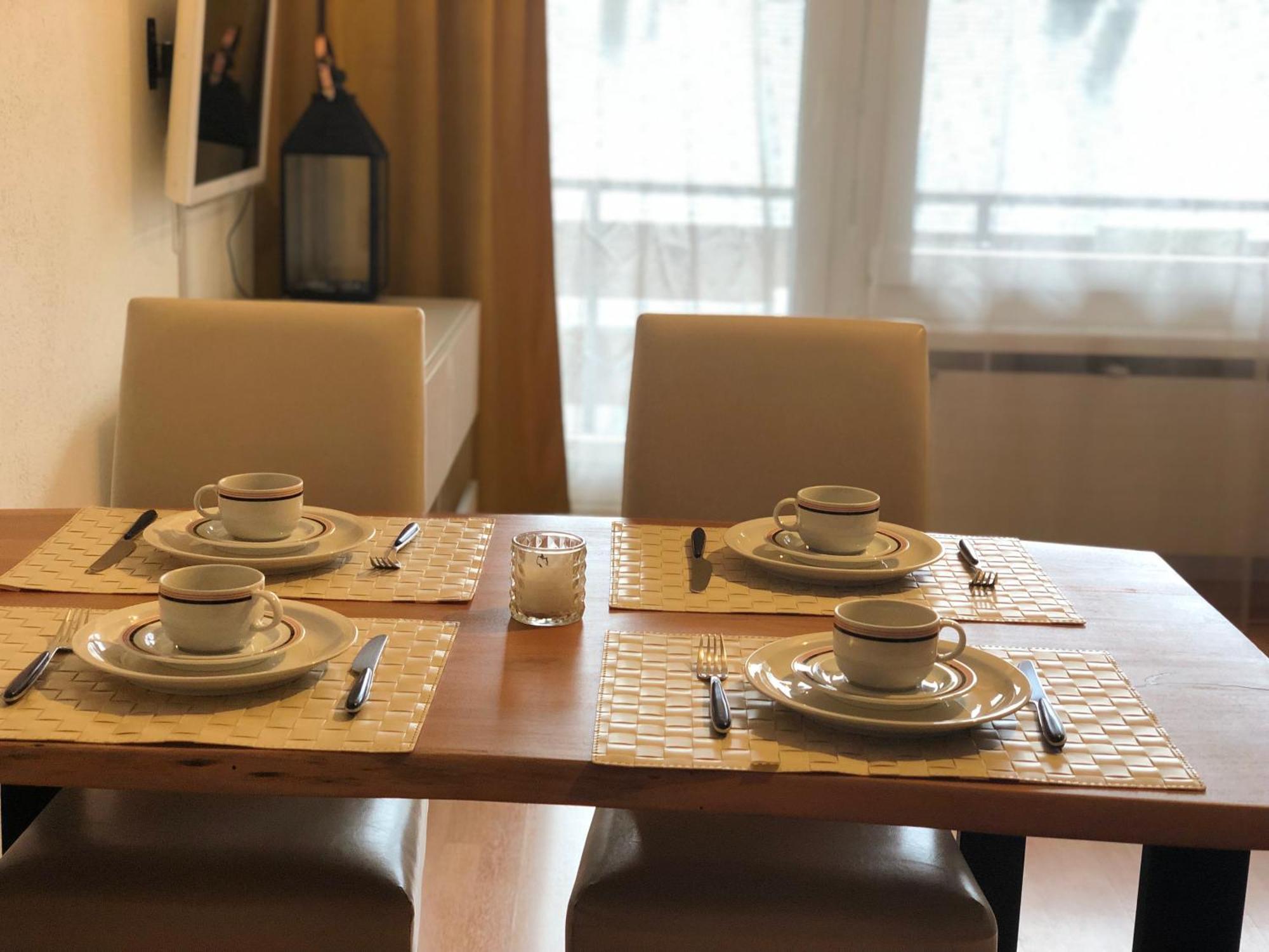 NC Leuca Appartement Leukerbad Buitenkant foto