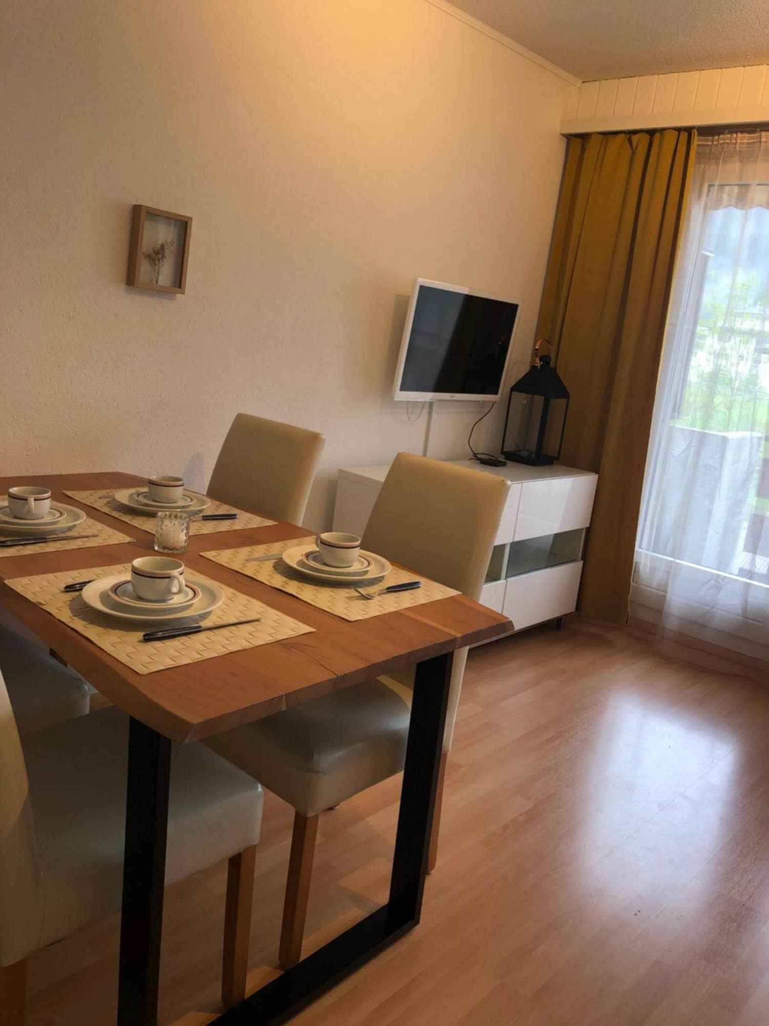 NC Leuca Appartement Leukerbad Buitenkant foto