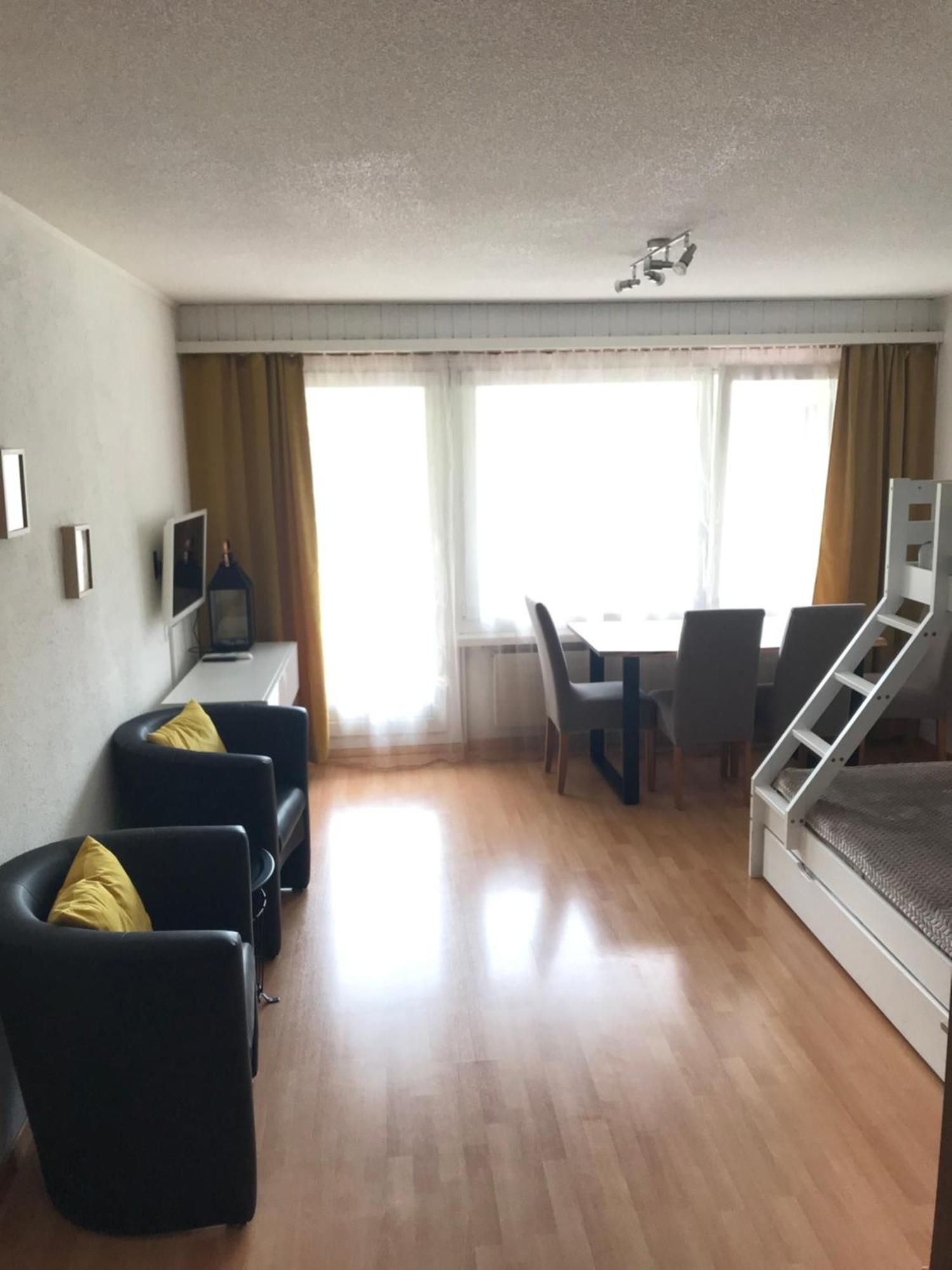NC Leuca Appartement Leukerbad Buitenkant foto